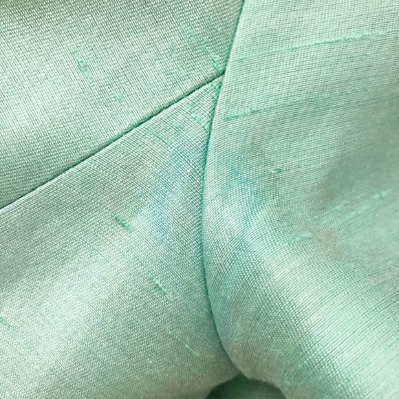 Vintage Mod Minty Green Mini Shift Dress 50s / 60s - Picture 6 of 7